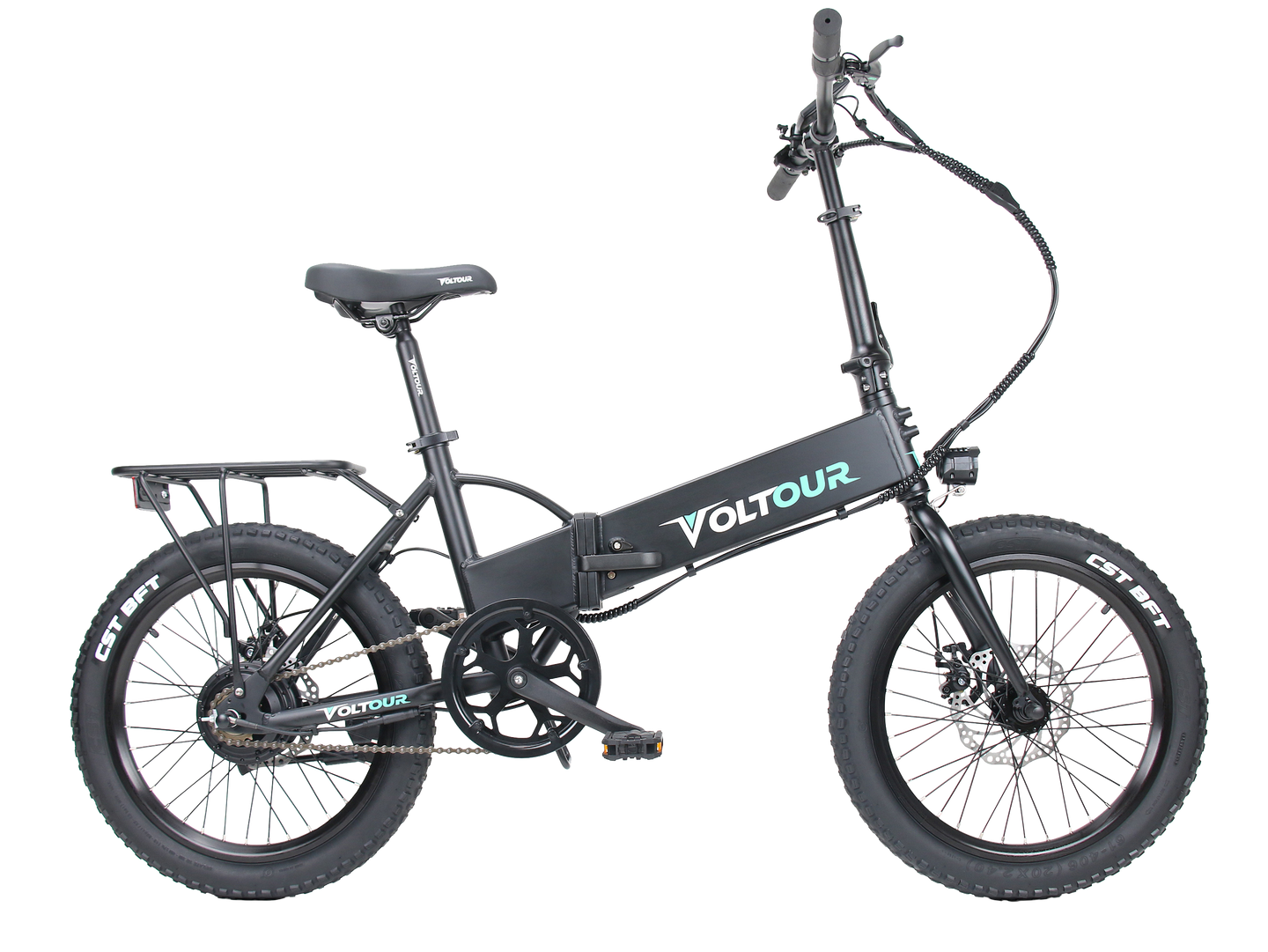 300 Watt Foldable Electric Bike with Step Over Frame - Trailrider